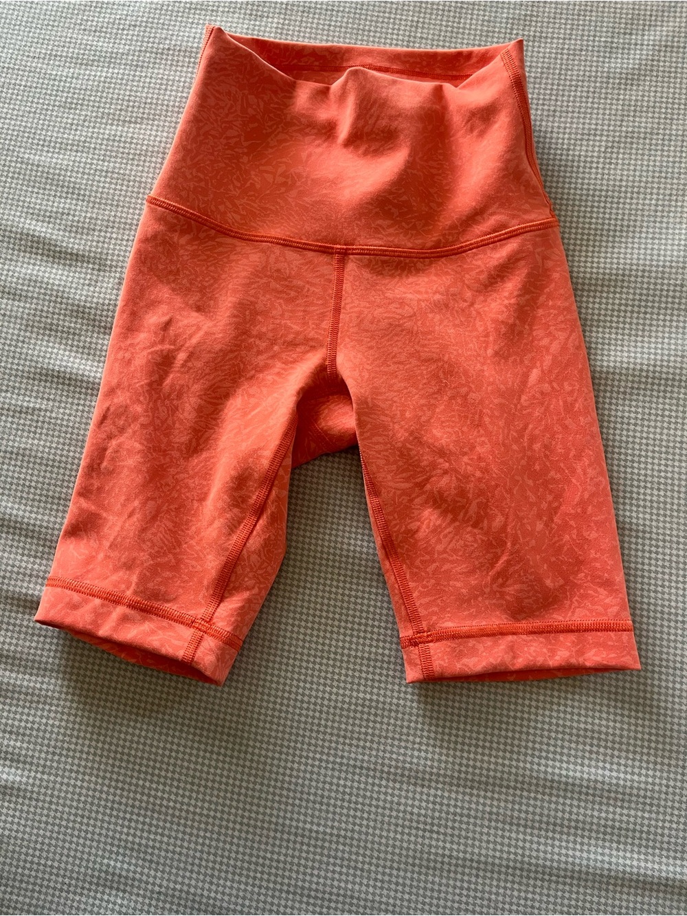 lululemon athletica Kids Coral High-Rise Bike Shorts